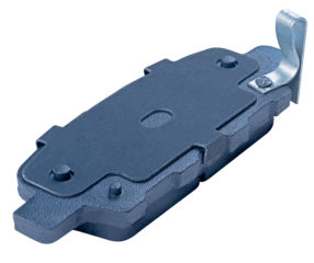 Brake pad on isolated background.