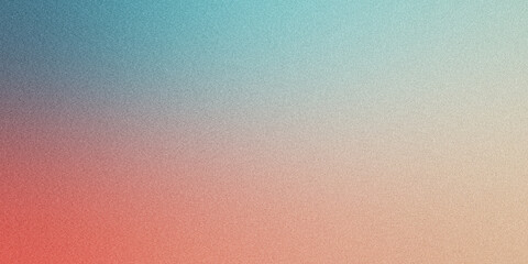 Obraz premium Grainy gradient background in red, blue and yellow colors. Noise texture. abstract red blue yellow gradient. background design. colorful background with space for design