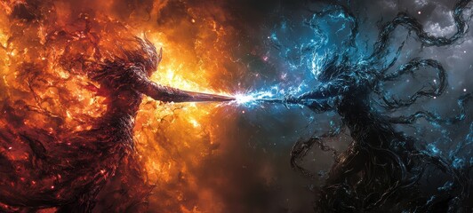 A knight wielding a sword of pure crystal