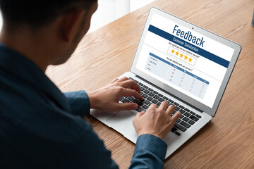 Customer feedback and review analysis by modish computer software for corporate business