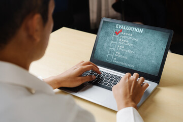 Customer satisfaction and evaluation analysis on modish software computer for marketing strategy...