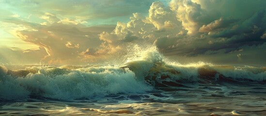 Fototapeta premium Horizonte En El Mar