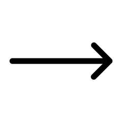 Right arrow, direction icon 