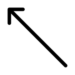 Arrow Up-Left Icon