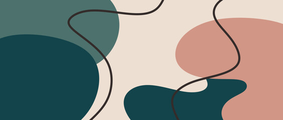Organic abstract shape design, Vector organic shape, organic abstract background design