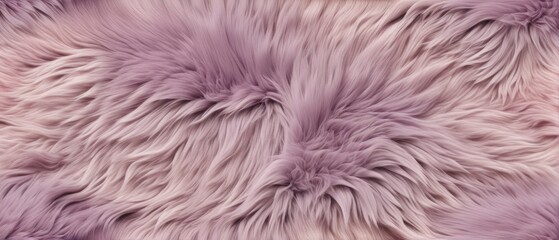 Fototapeta premium Soft Plush Purple Fur Texture