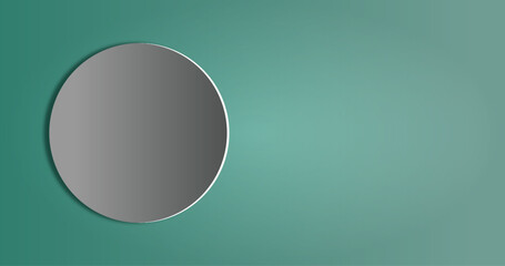simple circle abstract background