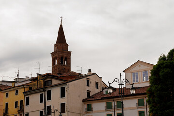 bell tower of the Santa Corona church in Vicenza
