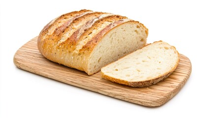 A bread slicer on solid white background, single object