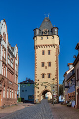 Würzburg Tower in Miltenberg in Lower Franconia, Bavaria