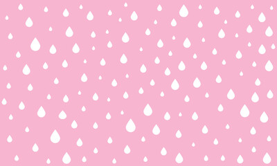 Raindrops With Pink Background For Backdrop Design