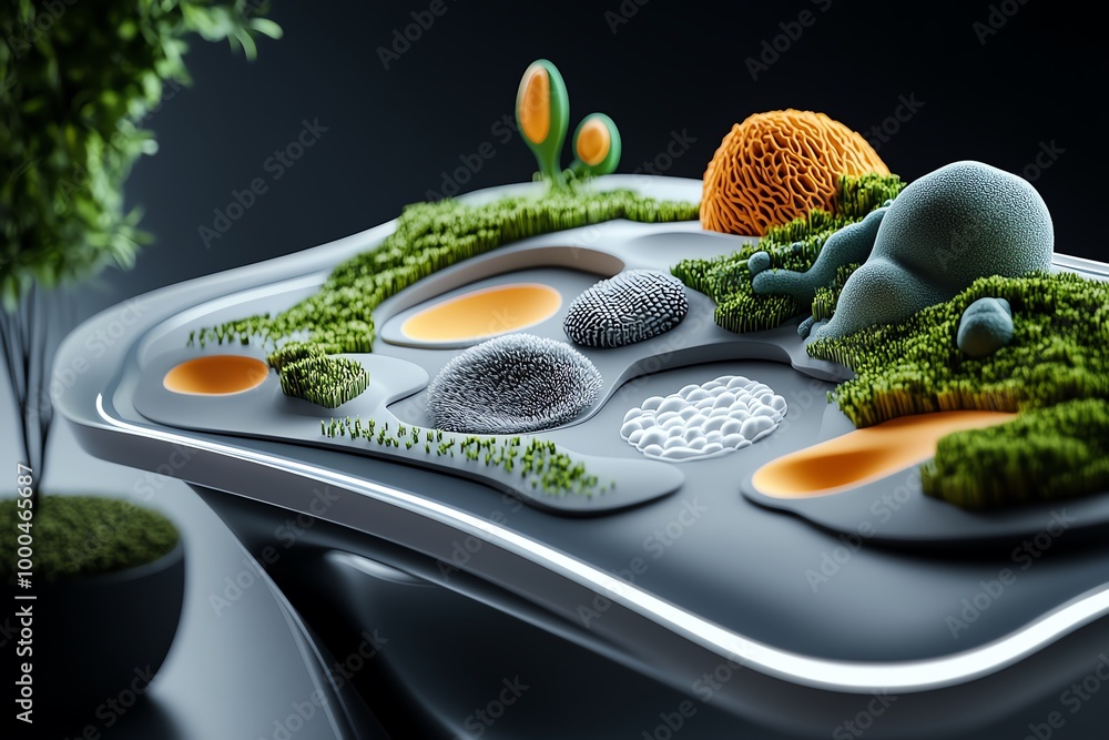 Poster interactive 3d model of a sensory learning table, where children can touch, feel, and explore differ