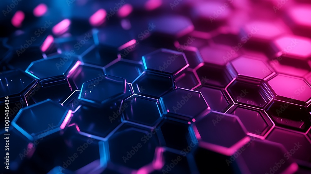 Poster abstract science and technology concepts from data analytics and machine learning image