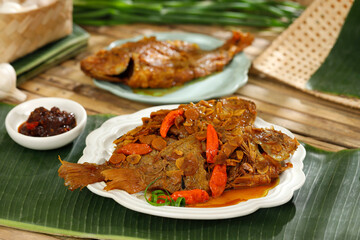 Stewed Tilapia Fish, Pindang Ikan Nila