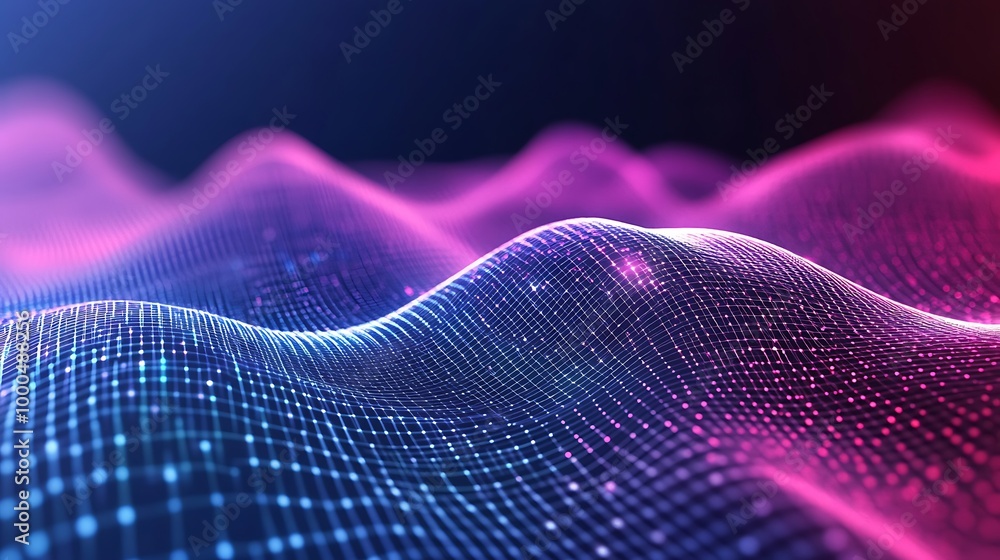 Poster futuristic abstract 3d background emphasizing advanced technology and innovation design