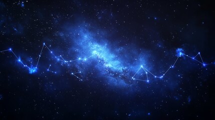 Cosmic Blue Nebula