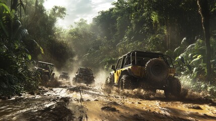 Fototapeta premium Adventure in the Jungle