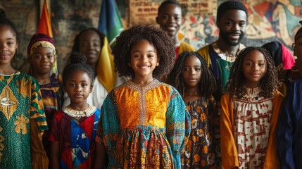 Fototapeta premium Celebrating Cultural Heritage with Children