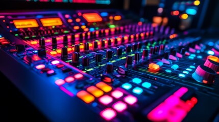 Vibrant Sound Mixer Control