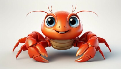 red crab cartoon