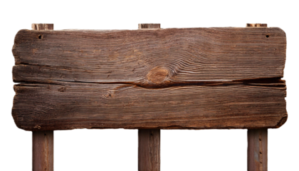 Letrero de madera vieja sin fondo, fondo transparente