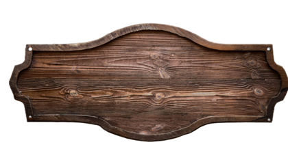 Letrero de madera vieja sin fondo, fondo transparente