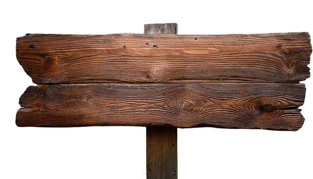 Letrero de madera vieja sin fondo, fondo transparente