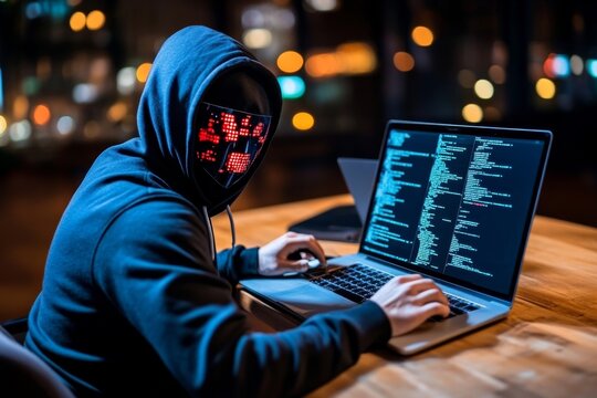 Dark web ransomware operation, with malicious software spreading across global networks, monitored by cybersecurity teams