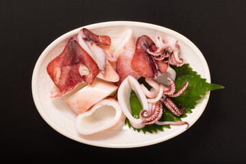 釜茹で　ヤリイカ（生食用）