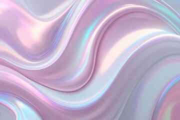 abstract background with iridescent waves