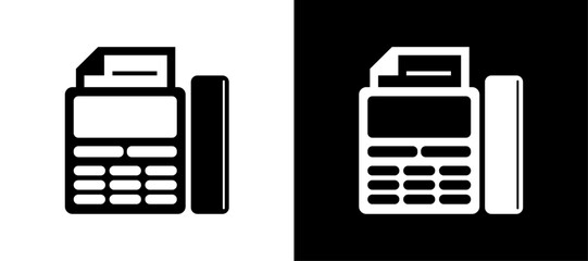 Calculator and notepad on contrasting backgrounds showcasing modern office tools