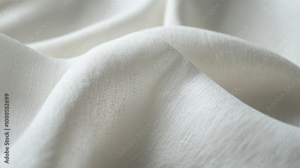 Poster a soft linen-like texture on white paper with subtle grain and delicate fibers