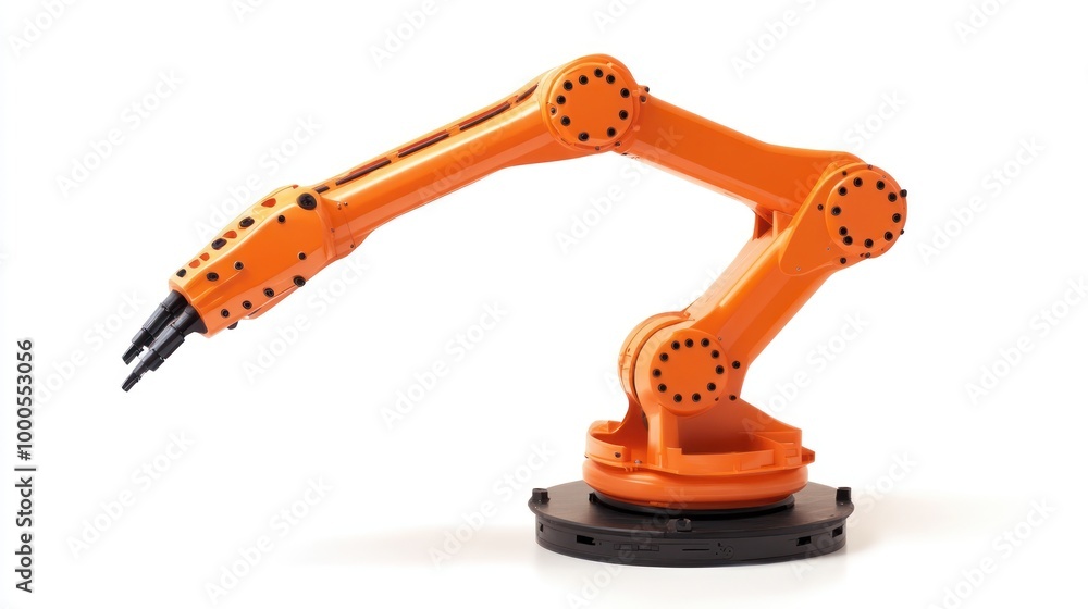 Aufkleber a robotic arm designed for industrial automation and precision tasks.