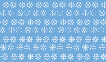 seamless pattern with snowflake background wallpaper design vector template