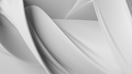 Fototapeta premium Marble wave purple delicate bezier curve elegant modern 3D rendering abstract background