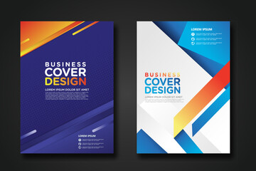 Business cover  design template for Leaflet advertising, poster, magazine and other business