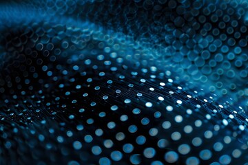 Fototapeta premium Abstract Blue Bokeh Background