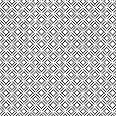 Black and white vector seamless pattern with small diamonds , star shapes ,rhombuses .Abstract black and white geometric texture .Simple minimal wide repeat background .