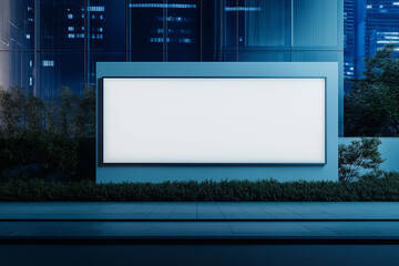 Showcase with empty banner