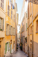 Narrow Street in France