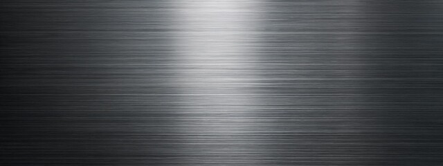 brushed stainless steel polished aluminium magnesium nickel alloy metal surface texture background banner