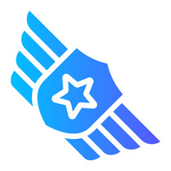 badge gradient icon