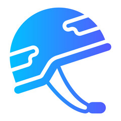 helmet gradient icon