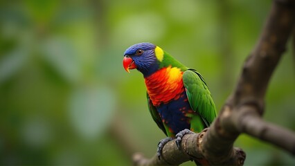 Naklejka premium Beautifull Bird Photography, Parrot Bird, 