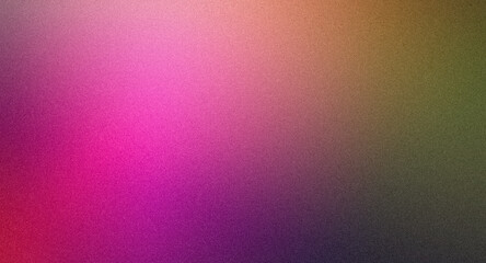 Teal magenta pink green dark grainy color gradient background retro noise texture effect web banner header backdrop design