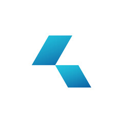 letter k logo simple clean and elegance