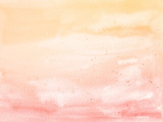 にじみが綺麗なピンクの水彩テクスチャ背景イラスト