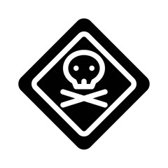 Warning Sing glyph icon