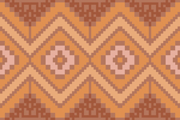 Mexican Arabic Pattern Backgroundfolk Embroidery, Aztec Geometric Ornament Print. Design for Carpet, Wallpaper, Clothing, Wrapping, Fabric
