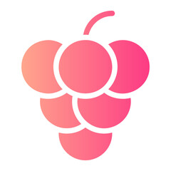 grape gradient icon